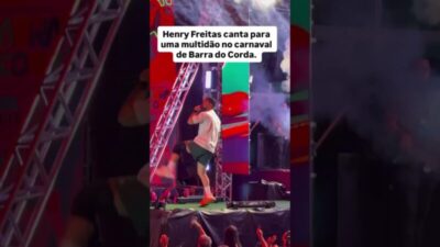 Henry Freitas arrasta uma multidão em Barra do Corda