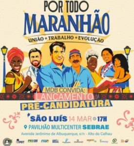 MDB se prepara para lançar Orleans Brandão ao Governo do Maranhão