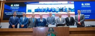 Assembleia Legislativa homenageia Rogério Bacelar com a Medalha Manuel Beckman