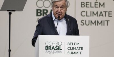 Secretário-geral da ONU faz apelo por resultados concretos na COP30