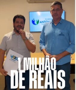 Dr Joel destina R$ 1 milhão ao Hospital Aldenora Belo