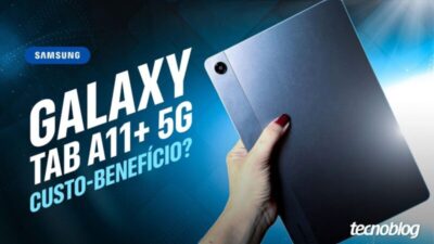 Galaxy Tab A11 Plus possui 27% OFF em oferta por até 10x no Mercado Livre