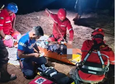 Idoso é resgatado com vida após cair em voçoroca em Buriticupu