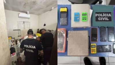 Casal é preso suspeito de aplicar golpes virtuais em Santa Inês