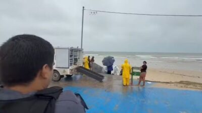 Corpo de homem é encontrado boiando na Praia do Olho D’Água, em São Luís