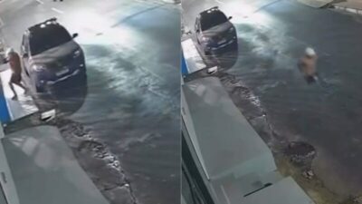 VÍDEO: homem atira quatro vezes contra sede da Guarda Municipal de Carutapera e foge