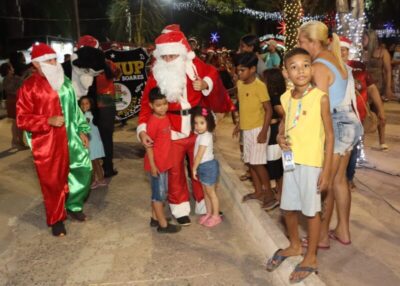 Gestão André da RalpNet realiza maior e mais linda programação Natalina da história de Pinheiro