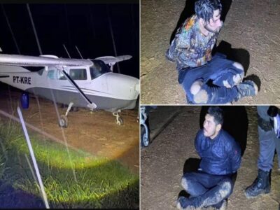 Polícia Militar apreende aeronave com mais de meia tonelada de cocaína no Maranhão