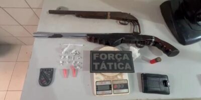 Mulher é baleada por engano em Codó; dupla é presa com armas, drogas e moto roubada