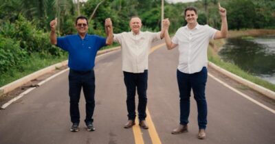 ORLEANS BRANDÃO REITERA COMPROMISSO COM PRESIDENTE DUTRA DURANTE ENTREGA DE OBRAS E SERVIÇOS NO MUNICÍPIO