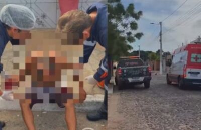 Homem é atacado e esfaqueado por mulher neste feriado de Natal