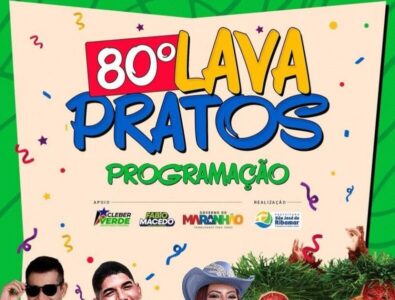 São José de Ribamar se prepara para a 80ª edição do Lava Pratos