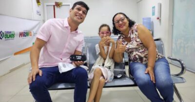 Cuidar dos Olhos Kids garante entrega de óculos a crianças no Centro de Especialidade Ninar