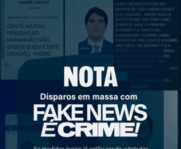 Fufuca denuncia campanha de desinformação e aciona canais legais contra fake news