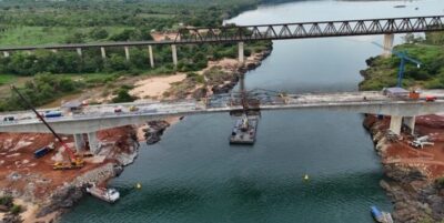 Ponte de Estreito, na BR-226, chega a 90% dos serviços concluídos