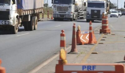 PRF: quase 44% das mortes nas estradas envolvem veículos de carga
