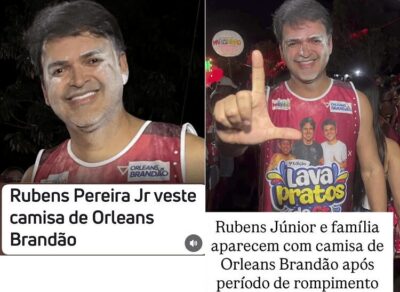 Rubinho aproveita pra ‘pular’ durante lava-pratos…