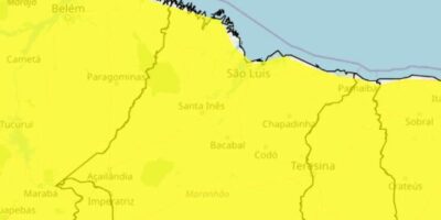 Inmet emite alerta amarelo de chuvas intensas para 215 cidades do Maranhão