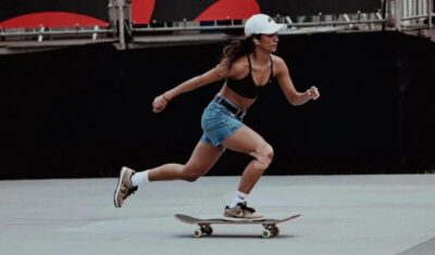 Rayssa Leal sofre queda na última manobra e termina em 4º no Mundial de Skate Street em São Paulo