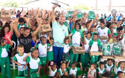 Alunos da zona rural de Bacabal também são contemplados com fardamento e material escolar