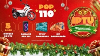 SÃO MIGUEL: Contribuintes podem participar da Campanha IPTU Premiado até 19 de dezembro