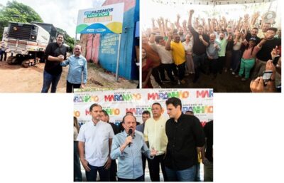 São José de Ribamar -Dr. Julinho, em parceria com o governo, assina ordem de serviço para pavimentação asfáltica de mais de 10 quilômetros…