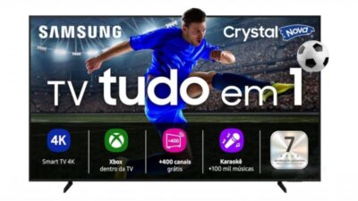 TV grande em oferta: modelo de 65 polegadas da Samsung com desconto no 4.4