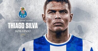 Porto anuncia contratação do zagueiro brasileiro Thiago Silva