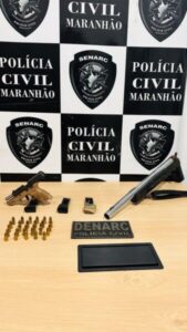 Polícia Civil apreende armas e conduz investigado durante operação em Timon