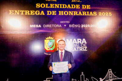 Brandão recebe título de Cidadão Imperatrizense