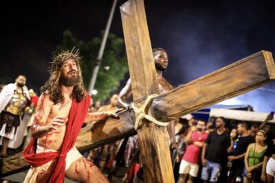 Espetáculo da Via Sacra tem início nesta quinta (2) no Anjo da Guarda