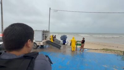 Corpo de homem é encontrado boiando na Praia do Olho D’Água, em São Luís