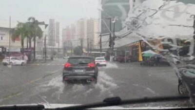 Chuva intensa causa pontos de alagamento e impacta mobilidade na Grande São Luís