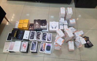 Receita Federal, Anatel e PM deflagram operação no Shopping da Ilha