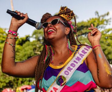 A maranhense que parou o Rio: Bia Mar brilha no Carnaval 2026.