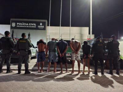 Baiano e piauiense são presos em pousada do CE suspeitos de roubos a joalherias no Nordeste