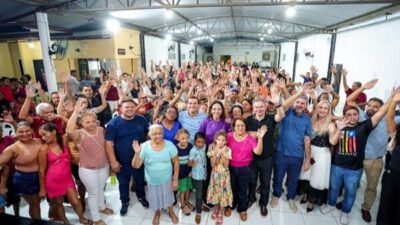 Reunião de Daniel Coimbra lota espaço em favor de Dra Gisele e Socorro Waquim