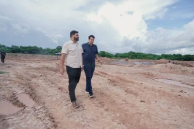 Orleans Brandão visita obras estaduais em Itapecuru e defende parceria durante agenda na cidade