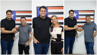 Orleans Brandão segue recebendo apoio de prefeitos e lideranças em todo o Maranhão