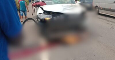 Jovem morre em grave acidente na BR-135, em Santa Rita.