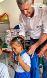 Wallace Azevedo acelera entregas e reforça aposta na educação em Icatu