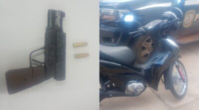 Policial de folga impede assalto e prende suspeito armado em Timon