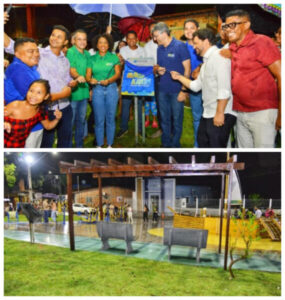 Esmênia inaugura Praça do Tamancão, no Itaqui-Bacanga