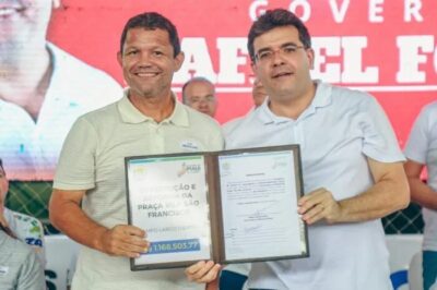 Rafael Fonteles inaugura obras e amplia investimentos em Campo Largo do Piauí, que já soma mais de R$ 15 milhões aplicados