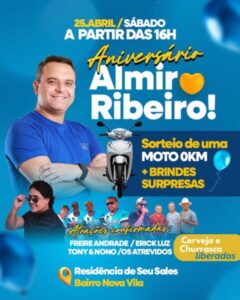 Almir Ribeiro comemora 37 anos com grande festa aberta ao público em Guimarães