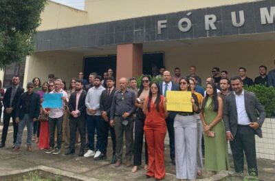 Advogados realizam protesto contra falta de juízes na Comarca de Chapadinha e TJMA faz esclarecimentos