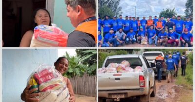 Prefeito Alex Almeida inicia entrega de cestas básicas na Semana Santa em Lago Verde