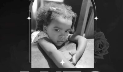 TRAGÉDIA EM FAMÍLIA: MENINA DE 3 ANOS MORRE ATINGIDA POR TIRO ACIDENTAL DO IRMÃO DE 8 ANOS