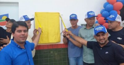 GESTÃO WALACE AZEVEDO INAUGURA OBRA DE ESCOLA E DISTRIBUI KITS…