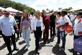 Celina Leão marcou presença no 4º Congresso Realize, realizado no Parque da Cidade